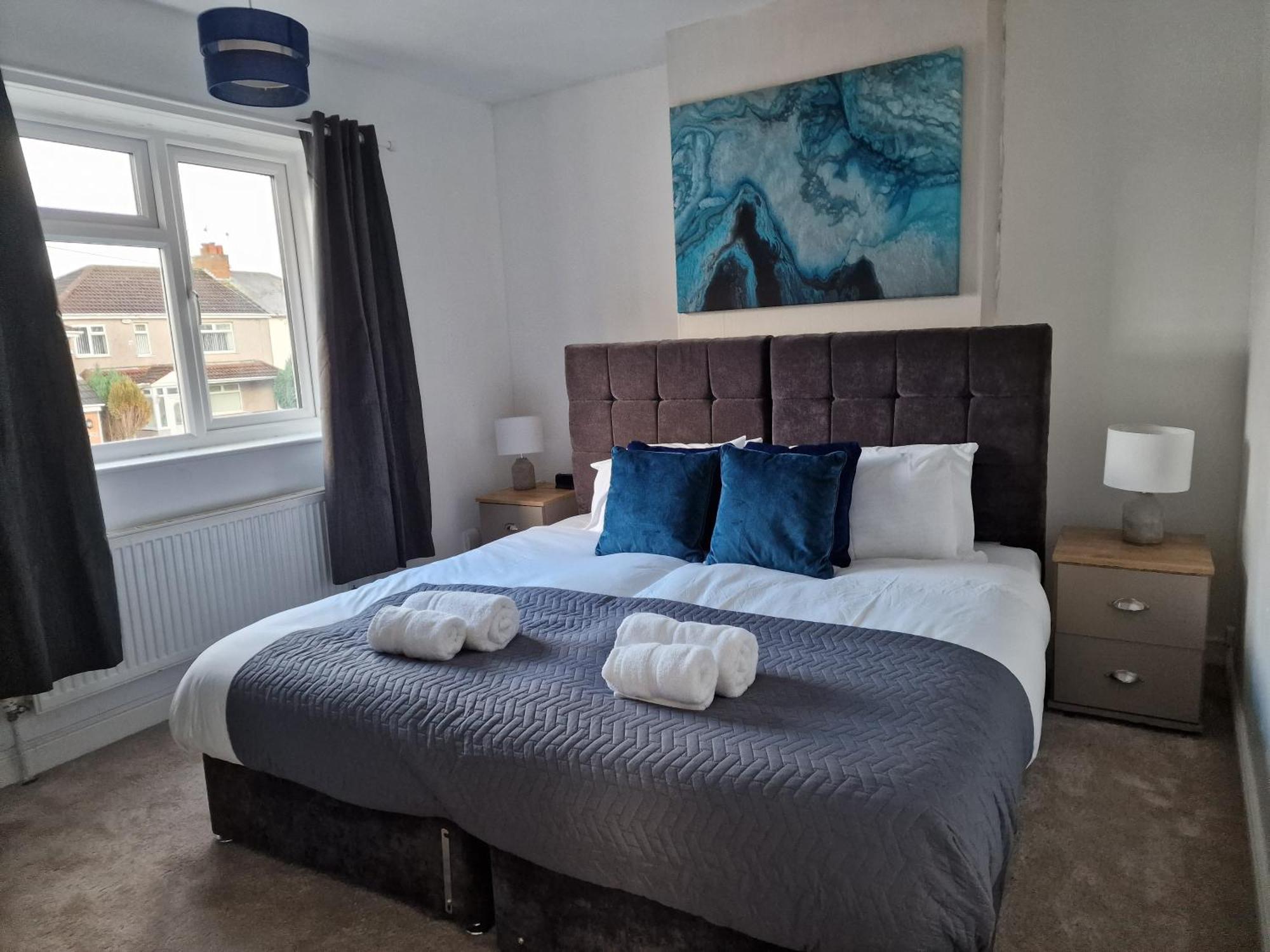Willa Modern 4-Bed House With Garden & Parking Coventry Zewnętrze zdjęcie